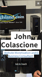 Mobile Screenshot of johncolascione.com
